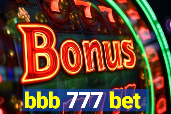 bbb 777 bet